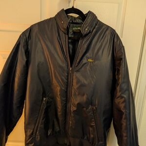 Izod Men's Navy Blue Bomber Jacket